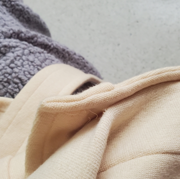 Vintage beige Virgin wool trench button coat - Picture 12 of 12